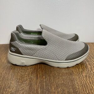 Skechers Go Walk 4 Casual Slip On Men’s Size 8.5 Khaki